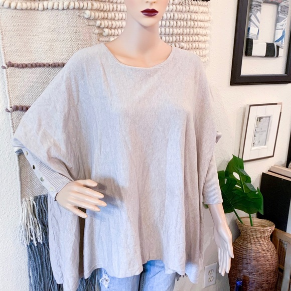 Alfani Tops - Alfani Drape Long Sleeve
